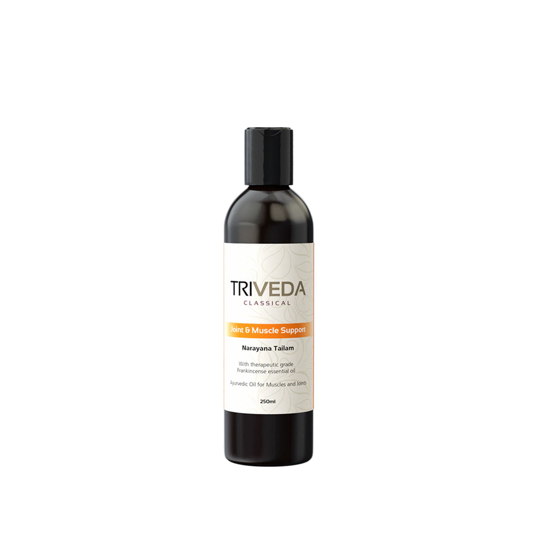 This traditional Narayana oil combines powerful herbs that target both the muscles and joints. The synergistic blend of 47 herbs combined to a base of pure organic Sesame oil penetrates deeply into the tissues to relieve inflammation, pain, and reduce swelling. Available at Vayu Living.