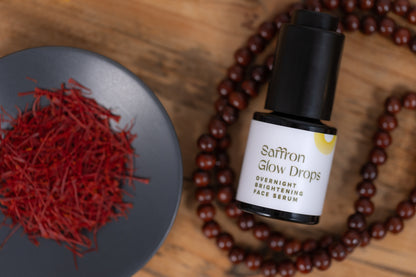 Saffron Glow Drops Night Serum (Kumkumadi Tailam)